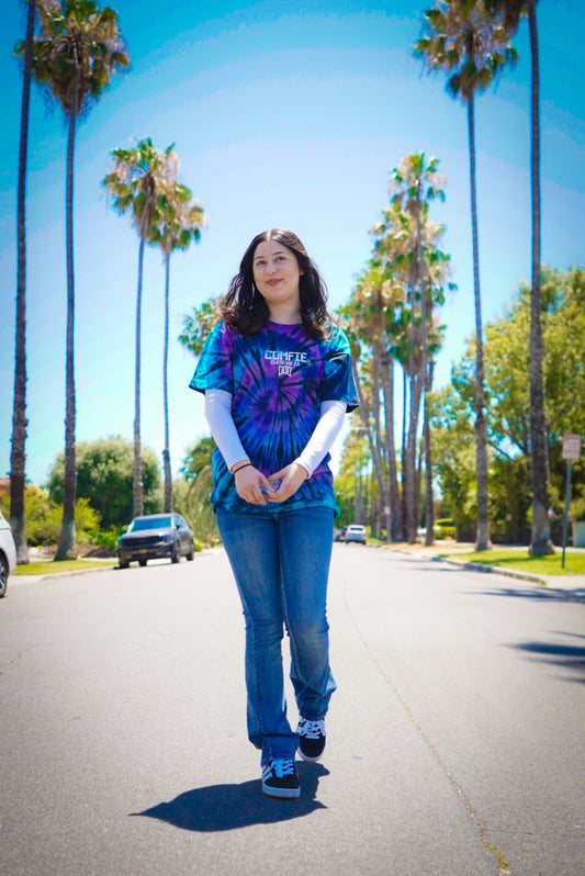 COMFIE ASCEND - PURPLE RAIN TEE - UNISEX